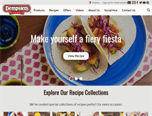 Tablet Screenshot of dempsters.ca